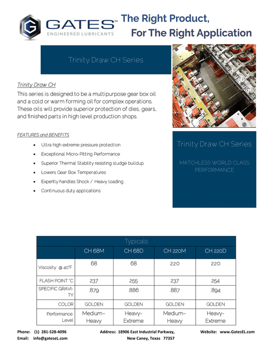 Trinity Draw CH Series